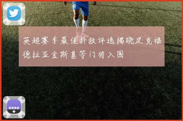 英超赛季最佳扑救评选揭晓皮克福德拉亚金斯基等门将入围
